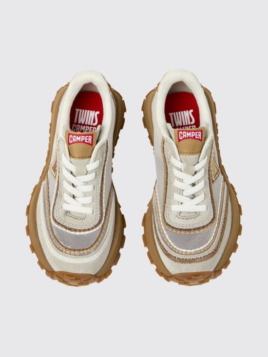 26SS [키즈] 캠퍼 스니커즈 K800685 002 TWINS 0 Beige - CAMPER