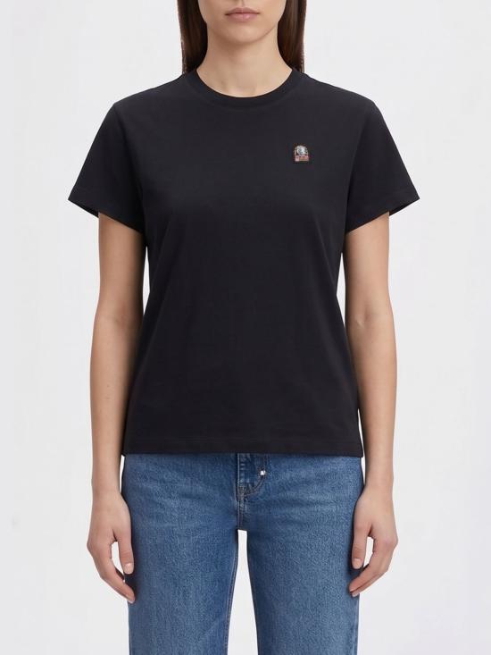 26SS 파라점퍼스 반팔 티셔츠 26SMPWTSER33 0541 Black