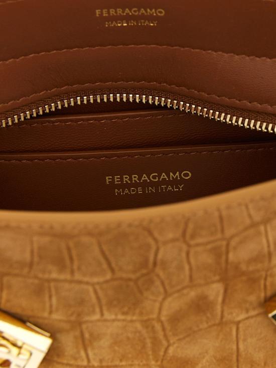 26SS 살바토레 페라가모 클러치/파우치 792846 021 Natural - SALVATORE FERRAGAMO