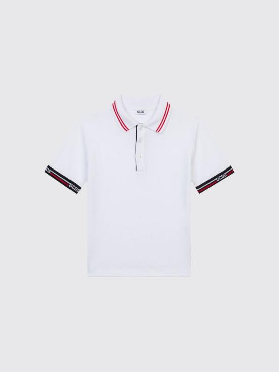 26SS [키즈] 지씨디에스 폴로 셔츠 C1BJQD527T007 100B White