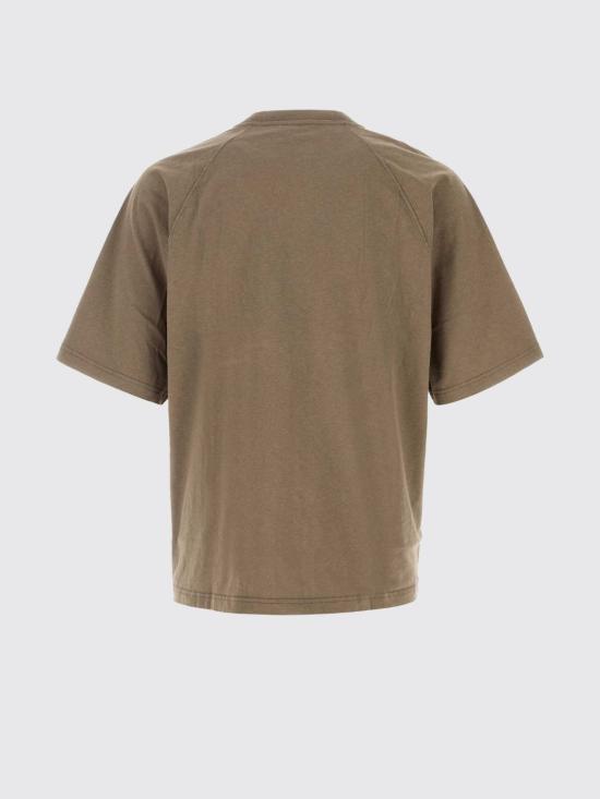 26SS 디젤 T-JUSSI 코튼 햄프 티셔츠 A229980WECP 7ETA Beige - DIESEL