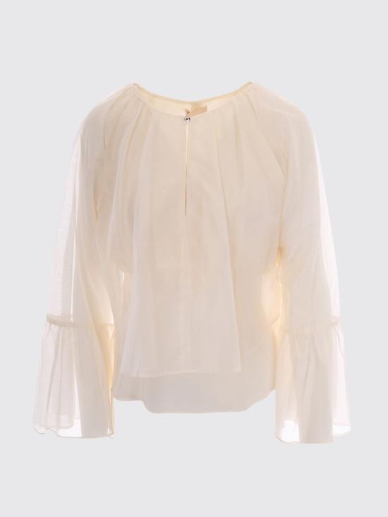 26SS 리우조 블라우스 WA6400T435A 10605 Milk - LIU JO