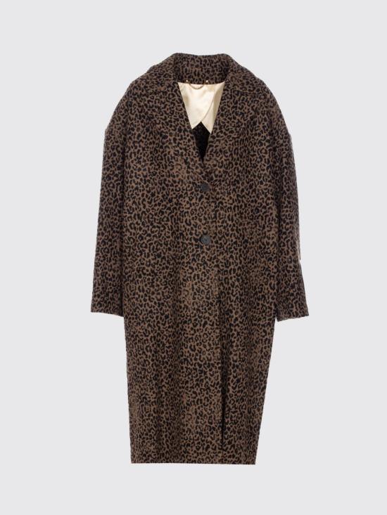 26SS 골든구스 COCOON 코쿤 싱글 브레스트 울 코트 GWP00566P000650 81399 Brown - GOLDEN GOOSE