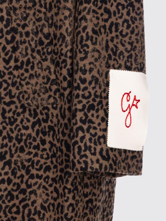 26SS 골든구스 COCOON 코쿤 싱글 브레스트 울 코트 GWP00566P000650 81399 Brown - GOLDEN GOOSE