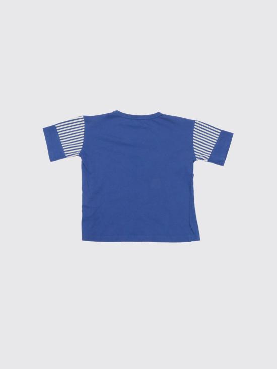 26SS [키즈] 보보쇼즈 티셔츠 B126AC138 411 Blue - BOBO CHOSES