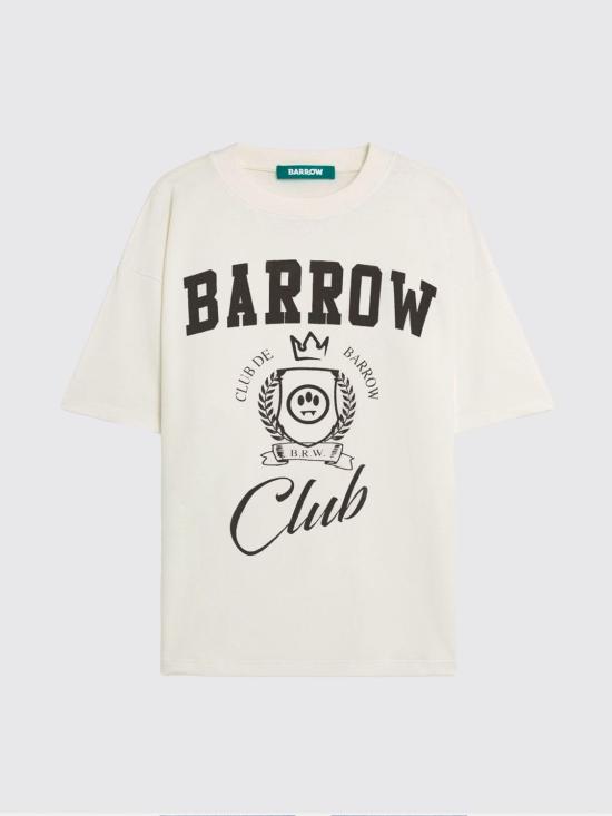 26SS 바로우 반팔 티셔츠 S6BWUATH019 412 White - BARROW
