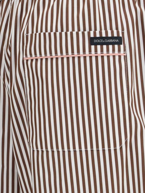 26SS 돌체앤가바나 팬츠 FTDJDTFR52K S8051 Striped - DOLCE & GABBANA