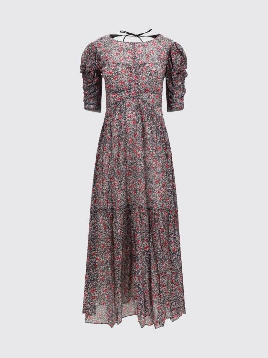 26SS 이자벨마랑에뚜왈 롱 원피스 RO1064FAD1J14E 86CY Violet - ISABEL MARANT ETOILE