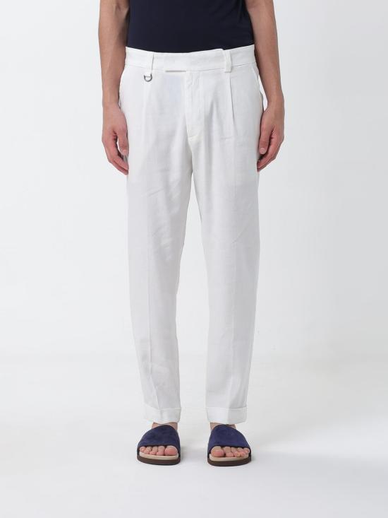 26SS 파올로페코라 스트레이트 팬츠 B1263632 1102 White