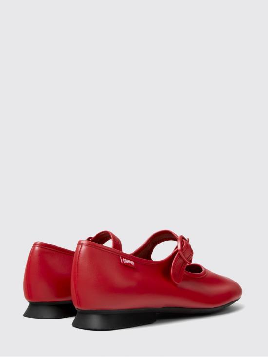 26SS 캠퍼 플랫 슈즈 K201629 014 CASI MYRA 0 Red - CAMPER