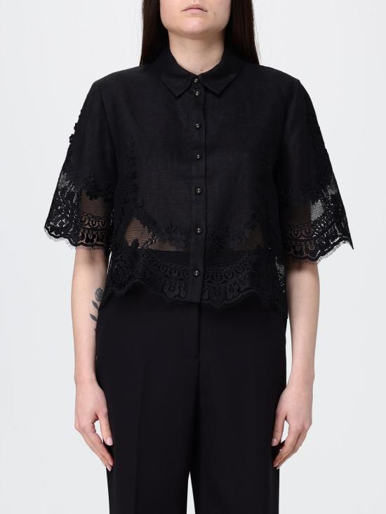 26SS 트윈셋 블라우스 261TT2181 00006 Black
