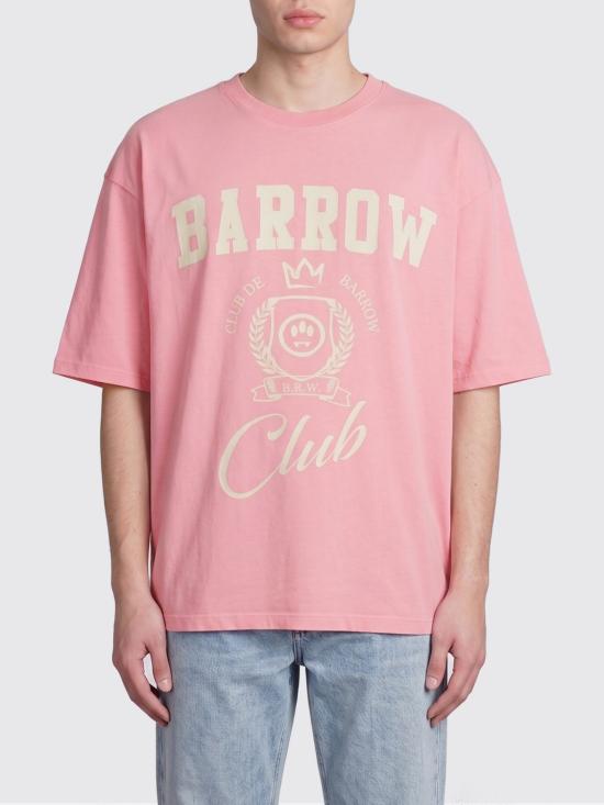 26SS 바로우 반팔 티셔츠 S6BWUATH019 049 Blush Pink