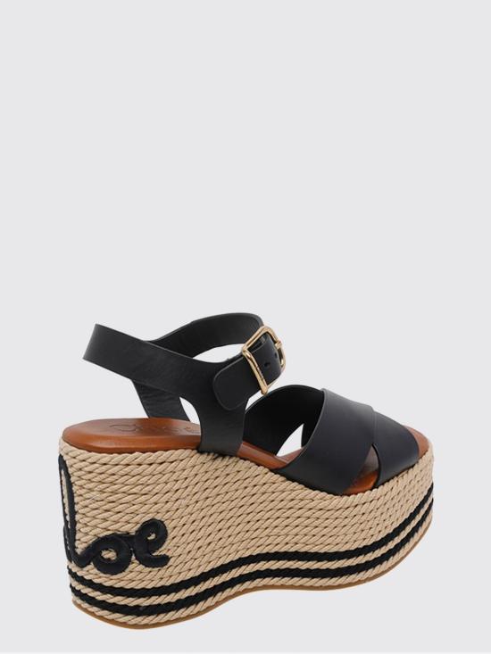 26SS 끌로에 샌들 CH26U18ZXJ 905 Black - CHLOE