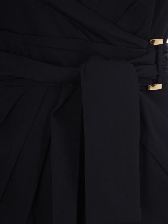 26SS 엘리자베타프랜치 미디 원피스 AB95562E2 110 Black - ELISABETTA FRANCHI