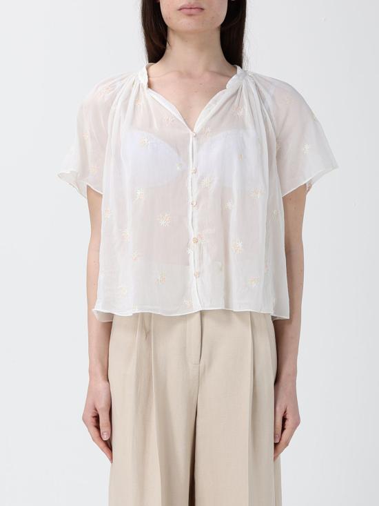 26SS 포르테포르테 블라우스 14876MYSHIRT 0022 Ivory