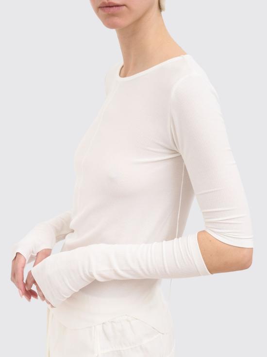 26SS 안드레아 야코브 긴팔 티셔츠 26WTIB44 10 White - ANDREA YA'AQOV