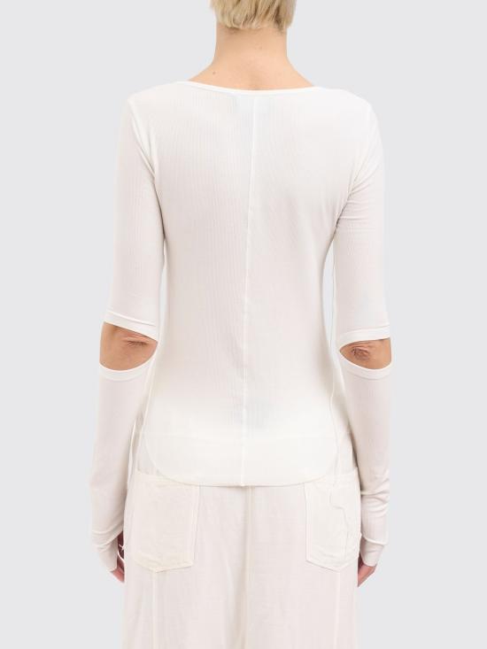 26SS 안드레아 야코브 긴팔 티셔츠 26WTIB44 10 White - ANDREA YA'AQOV