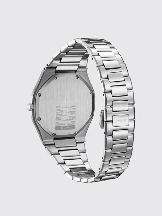 26SS D1밀라노 손목시계 D1UHBJ02 GROOVY SILVER Grey - D1 MILANO