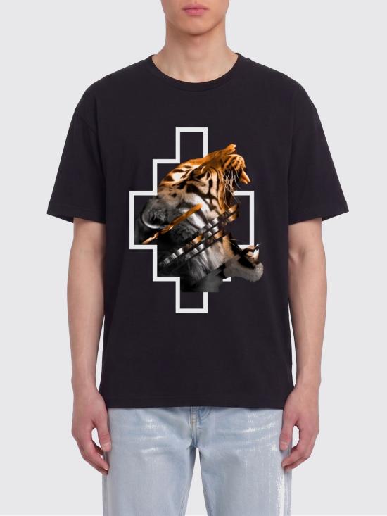 26SS 컨트리 오브 밀란 반팔 티셔츠 S6CMMATH050 110 Black