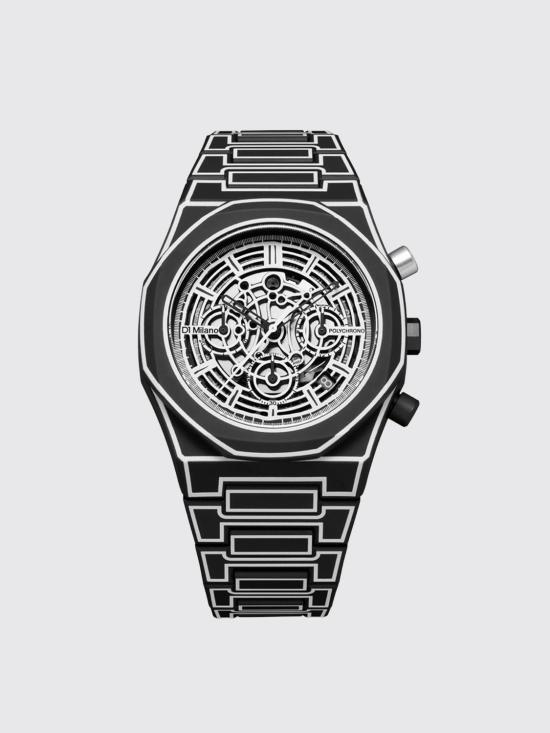 26SS D1밀라노 손목시계 D1PHBJ14 BLACK SKETCH Black