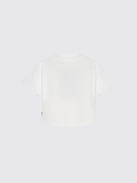 26SS [키즈] 팜앤젤스 티셔츠 PBAA002S26JER004 002 White - PALM ANGELS