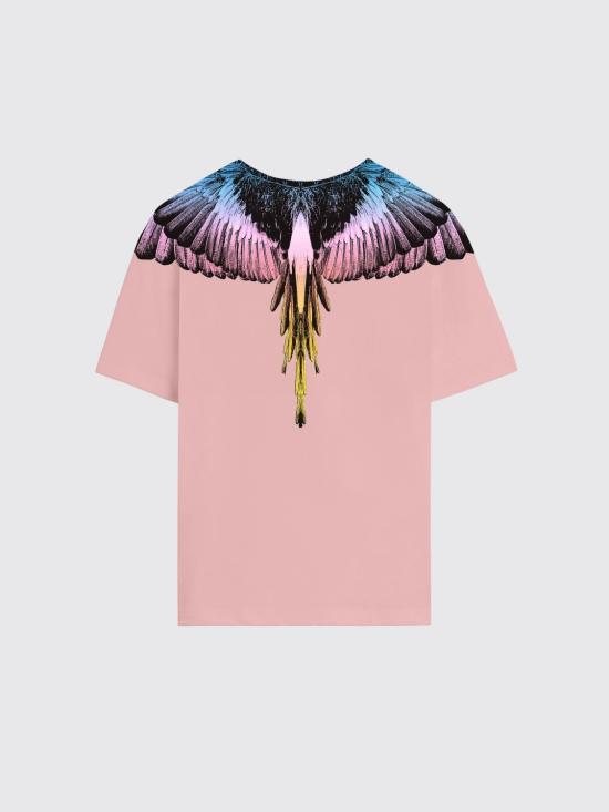 26SS [키즈] 컨트리 오브 밀란 티셔츠 S6CMJGTH071 041 Pink - COUNTY OF MILAN