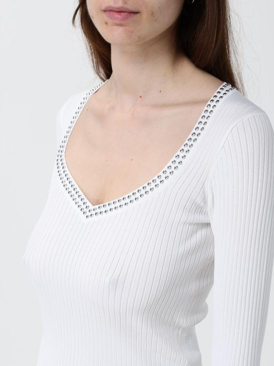 26SS 리우조 스웨터 WA6074MS55N 10701 White - LIU JO