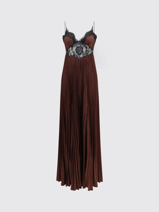 26SS 셀프 포트레이트 롱 원피스 SS26157XBR Brown - SELF PORTRAIT