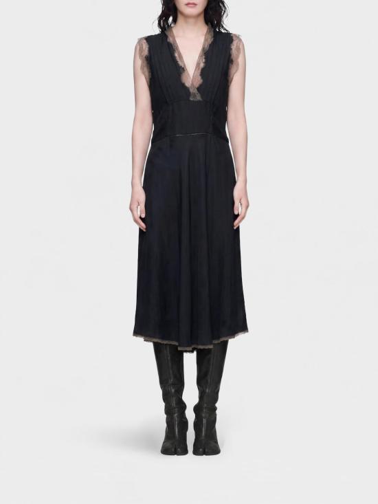 26SS 마르지엘라 롱 원피스 S51DD0058M35798 900 Black