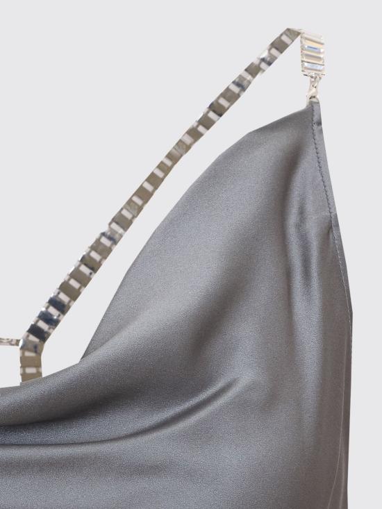 26SS 파트리지아페페 민소매 티셔츠 2C1719A748 S768 Grey - PATRIZIA PEPE