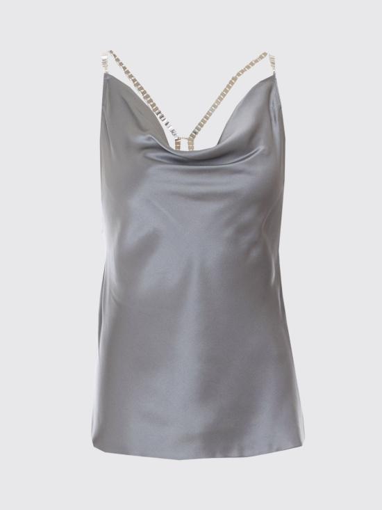 26SS 파트리지아페페 민소매 티셔츠 2C1719A748 S768 Grey - PATRIZIA PEPE