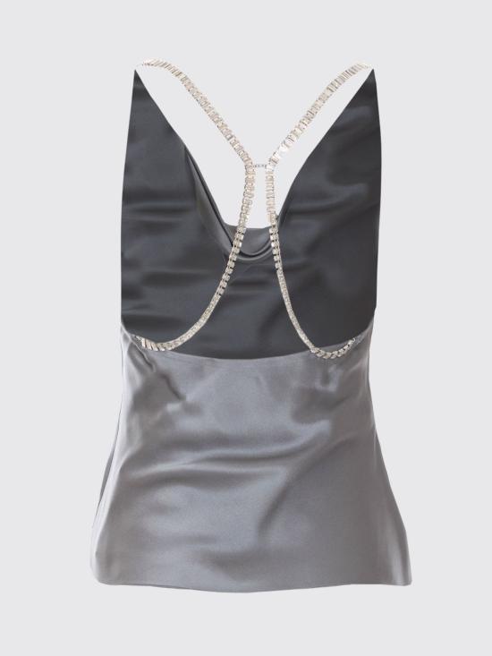 26SS 파트리지아페페 민소매 티셔츠 2C1719A748 S768 Grey - PATRIZIA PEPE