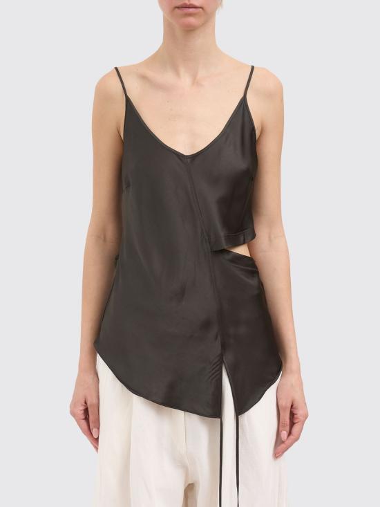 26SS 안드레아 야코브 민소매 티셔츠 26WCAM04 01 Brown