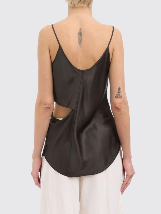 26SS 안드레아 야코브 민소매 티셔츠 26WCAM04 01 Brown - ANDREA YA'AQOV