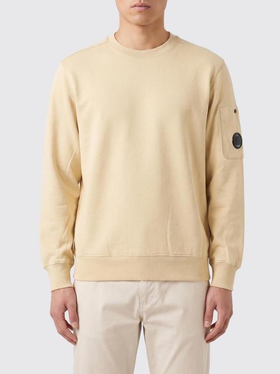 26SS 씨피 컴퍼니 코튼 씨 아일랜드 크루넥 렌즈 스웨터 20CMKN102A110560A 114 Beige