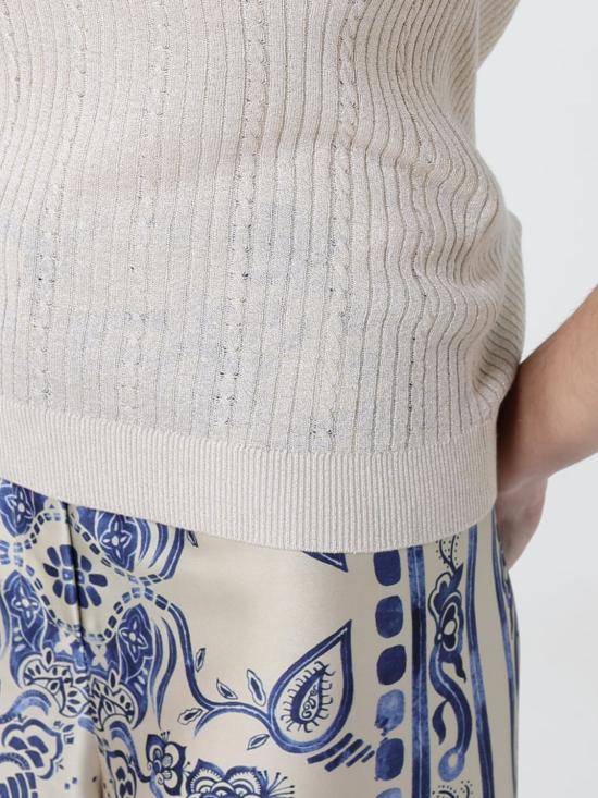 26SS 리우조 스웨터 WA6284MS46J A4023 Beige - LIU JO