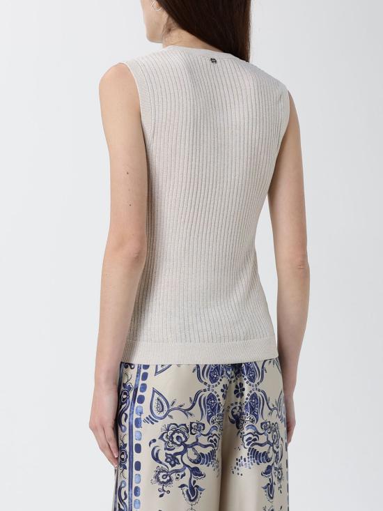 26SS 리우조 스웨터 WA6284MS46J A4023 Beige - LIU JO