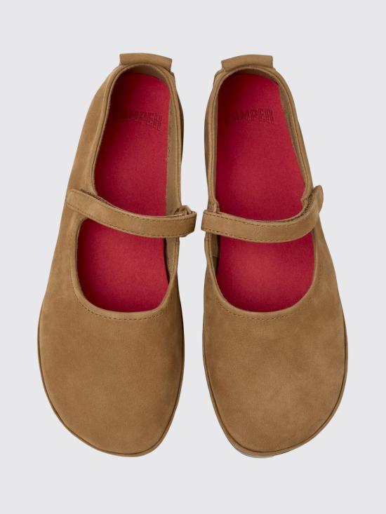 26SS 캠퍼 플랫 슈즈 K201365 030 RIGHT NINA 0 Brown - CAMPER