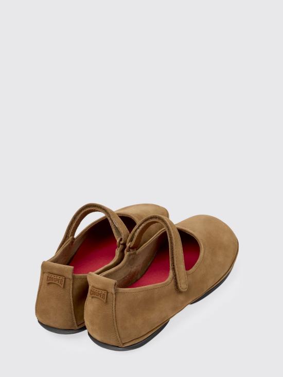 26SS 캠퍼 플랫 슈즈 K201365 030 RIGHT NINA 0 Brown - CAMPER