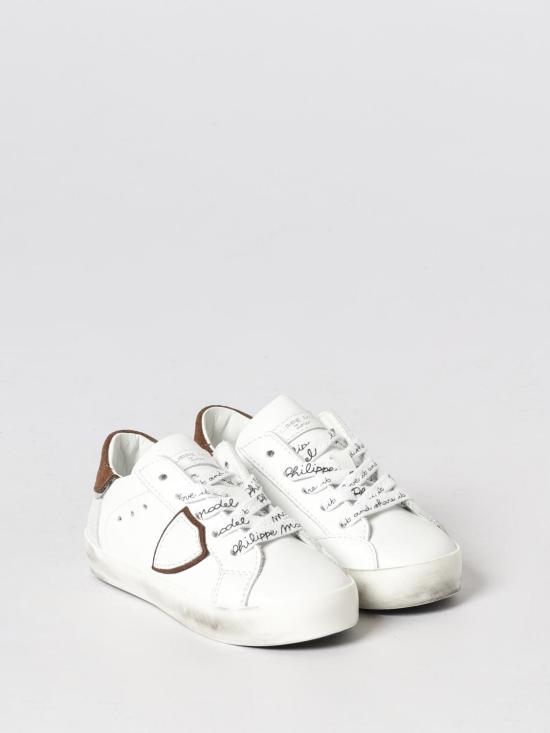 26SS [키즈] 필립모델 스니커즈 83273 3 White - PHILIPPE MODEL