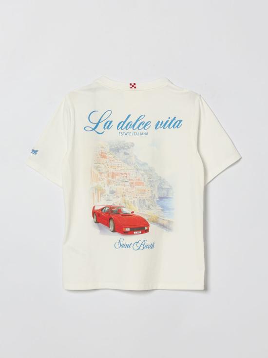 26SS [키즈] 세인트바쓰 티셔츠 PRL0001 00932L Fa01 - MC2 SAINT BARTH