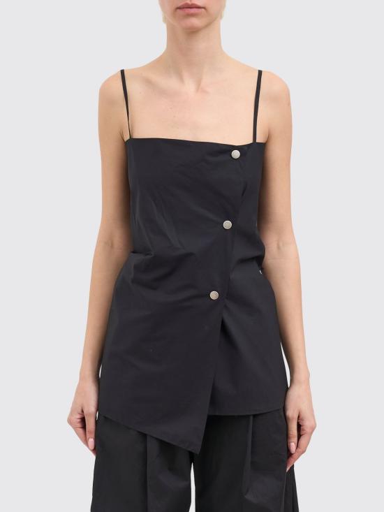 26SS 더 레이티스트 민소매 티셔츠 TLW04023T0160ABTP T0002 Black