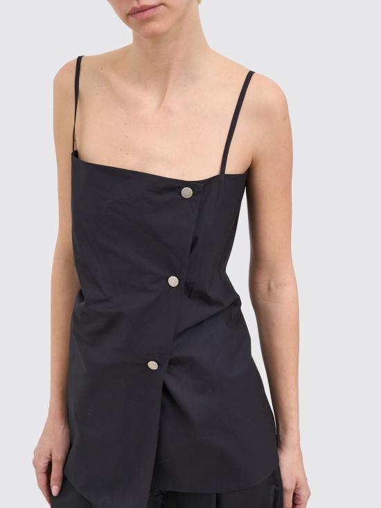 26SS 더 레이티스트 민소매 티셔츠 TLW04023T0160ABTP T0002 Black - THE LATEST