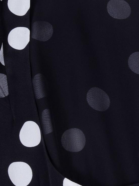 26SS 릭소 롱 원피스 0100524832506442 MONO POLKA DOT Black - RIXO