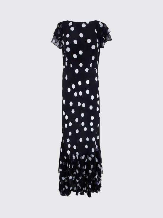 26SS 릭소 롱 원피스 0100524832506442 MONO POLKA DOT Black - RIXO