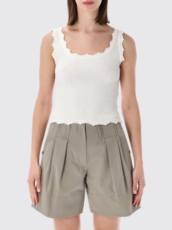 26SS 로우클래식 민소매 티셔츠 LCPS26TO01164 0053 White