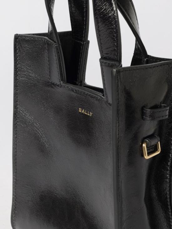 26SS 발리 이지 발리 스몰 토트백 WAM04MVT748 U901O Black - BALLY