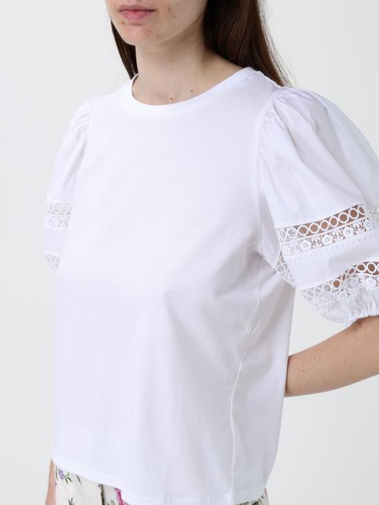 26SS 트윈셋 반팔 티셔츠 261TT2260 00001 White - TWINSET