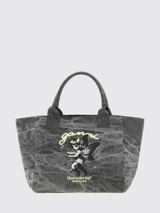 26SS 가니 토트백 B2110088 150 Black