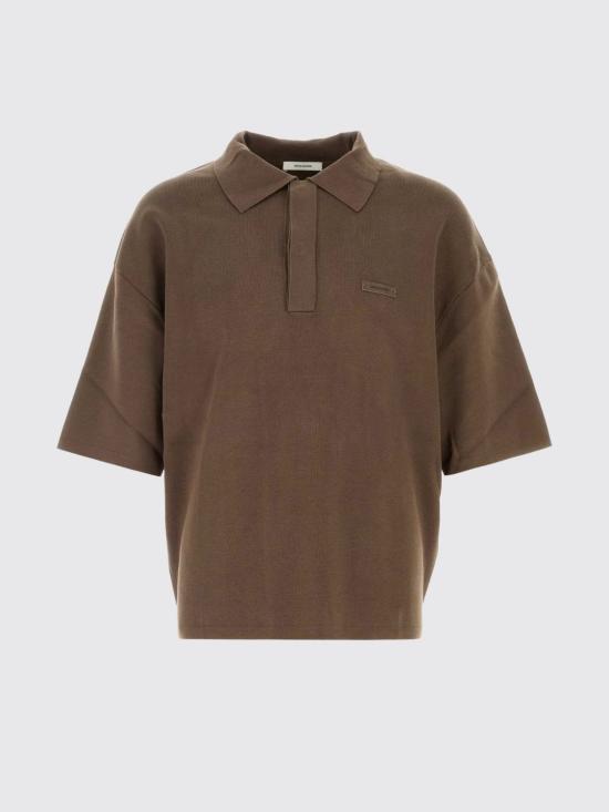 26SS 엔타이어 스튜디오 폴로 티셔츠 ESSS26PO03012 2096 Brown - ENTIRE STUDIOS